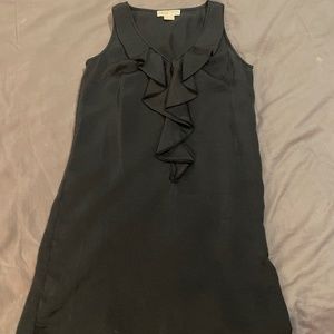 Michael Kors little black dress with ruffle sleeveless size 6